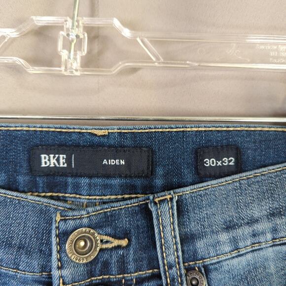 BKE Aiden Jeans Mens 30x32 Blue Slim Boot Western - Picture 2 of 10